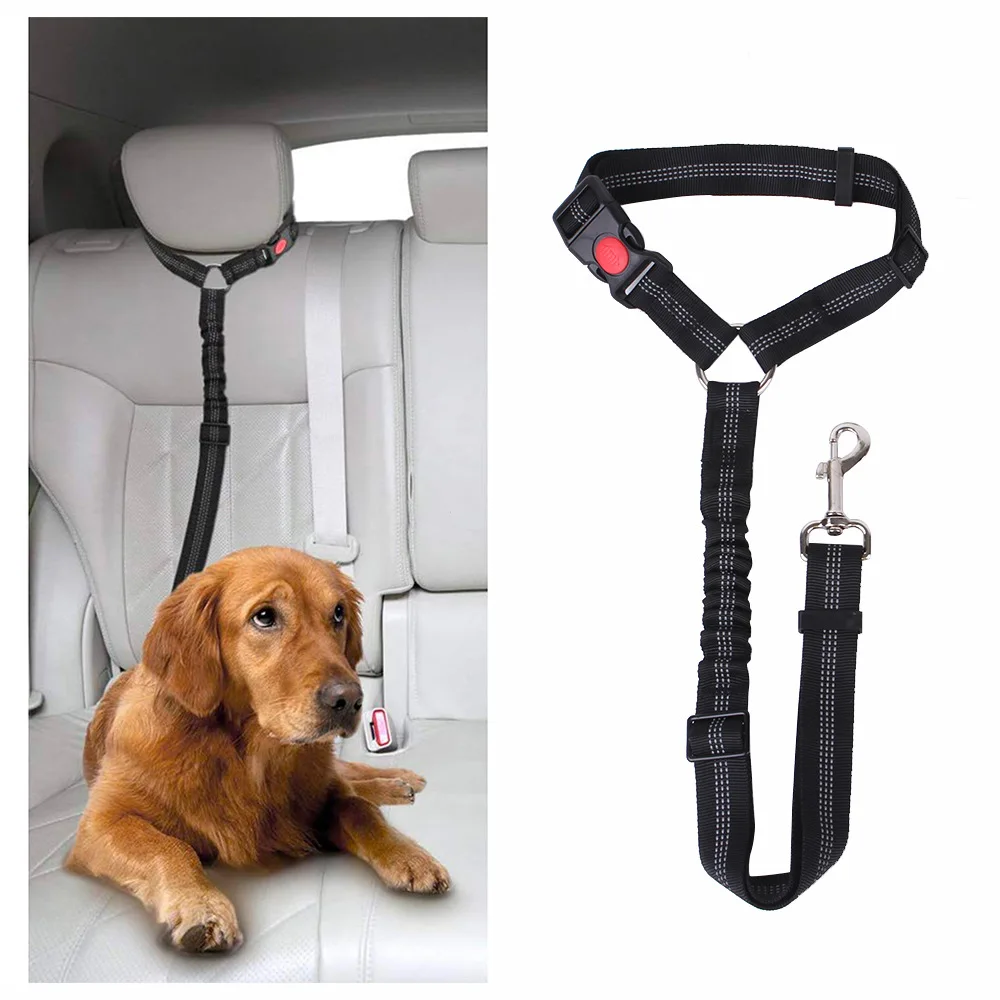 Dog Seat Belt Adjustable Durable Reflective Elastic Car Seat Belt Nylon Bungee Connect Dog Harness in Vehicle Travel Strap Leads
Dog Seat Belt Adjustable Durable Reflective Elastic Car Seat Belt Nylon Bungee Connect Dog Harness in Vehicle Travel Strap Leads