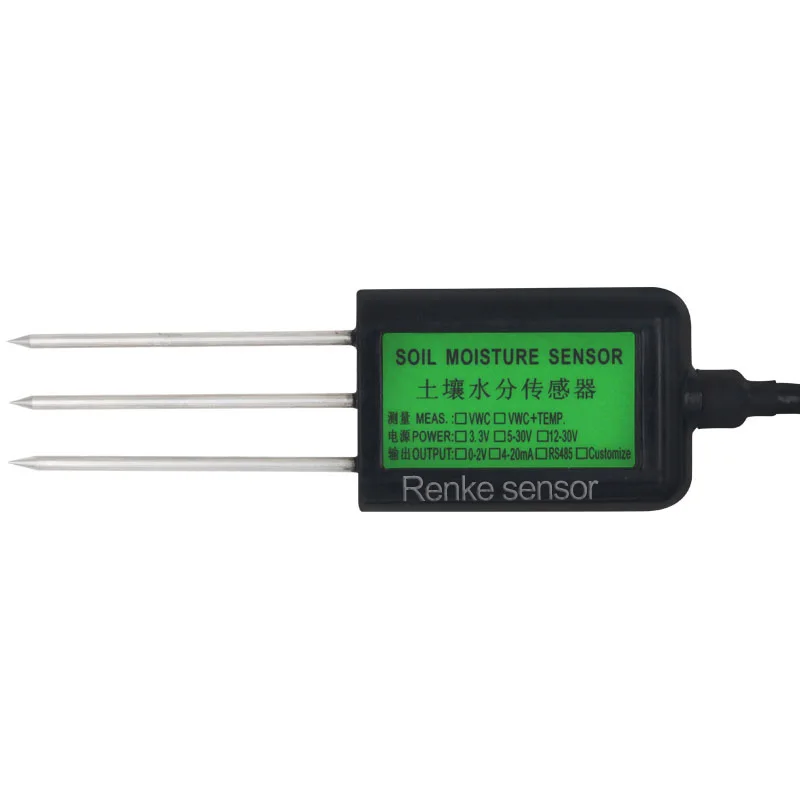 OEM Agriculture Soil Temperature Humidity EC Meter Tester Integrated Soil Moisture Sensor
OEM Agriculture Soil Temperature Humidity EC Meter Tester Integrated Soil Moisture Sensor