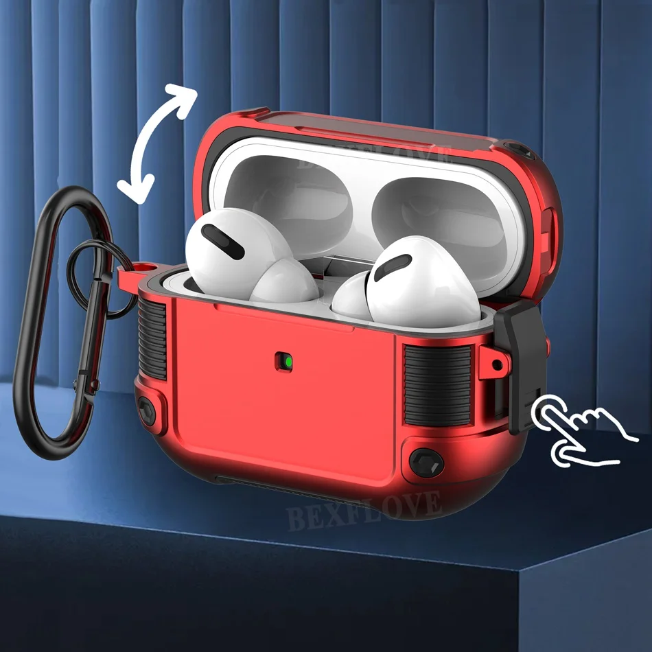 Shockproof Earphone Case For Airpods Pro 2 3 Case Soft Switch Headphone Cover For Apple Air pods Pro 2 3 4 Earbuds Case Keychain
Shockproof Earphone Case For Airpods Pro 2 3 Case Soft Switch Headphone Cover For Apple Air pods Pro 2 3 4 Earbuds Case Keychain