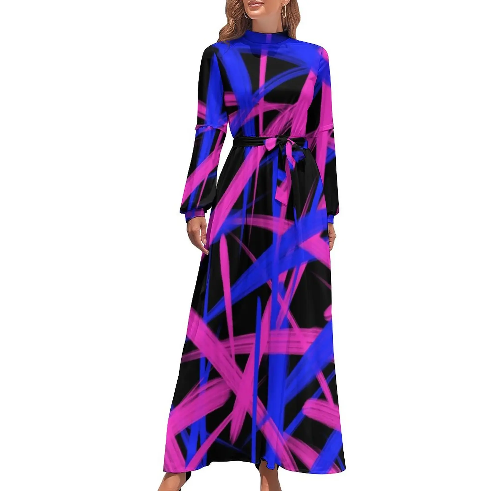 Neon Paint Dress Long Sleeve Graphic Art Print Party Maxi Dress High Waist Aesthetic Boho Beach Long Dresses Birthday Present
Neon Paint Dress Long Sleeve Graphic Art Print Party Maxi Dress High Waist Aesthetic Boho Beach Long Dresses Birthday Present