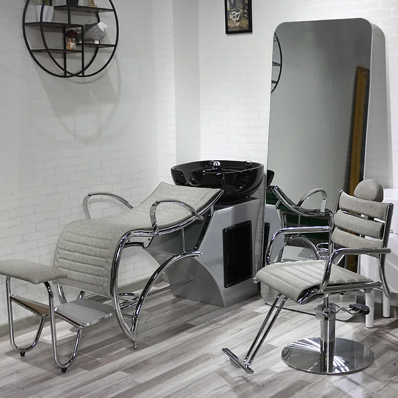 Hair Wash Shampoo Chairs Bed Head Spa Makeup Shower Hairdressing Chair Luxury Lettino Massaggio Beauty Salon Furniture YR50SC
Hair Wash Shampoo Chairs Bed Head Spa Makeup Shower Hairdressing Chair Luxury Lettino Massaggio Beauty Salon Furniture YR50SC