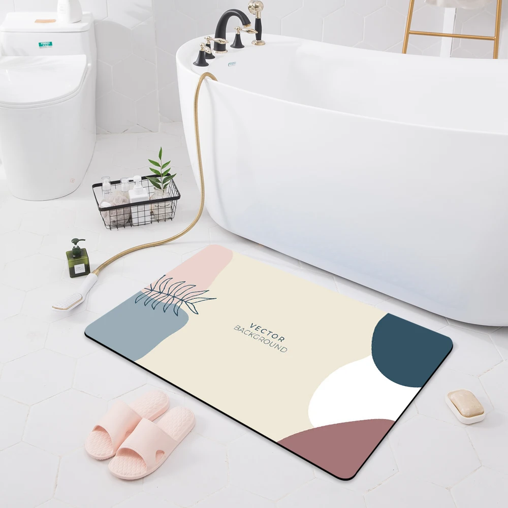 Decor Bathroom Absorbent Non-Slip Mat Shower Room Bathtub Rug Home Entrance Doormat Decoration Bath Toilet Floor Kitchen Carpet
Decor Bathroom Absorbent Non-Slip Mat Shower Room Bathtub Rug Home Entrance Doormat Decoration Bath Toilet Floor Kitchen Carpet