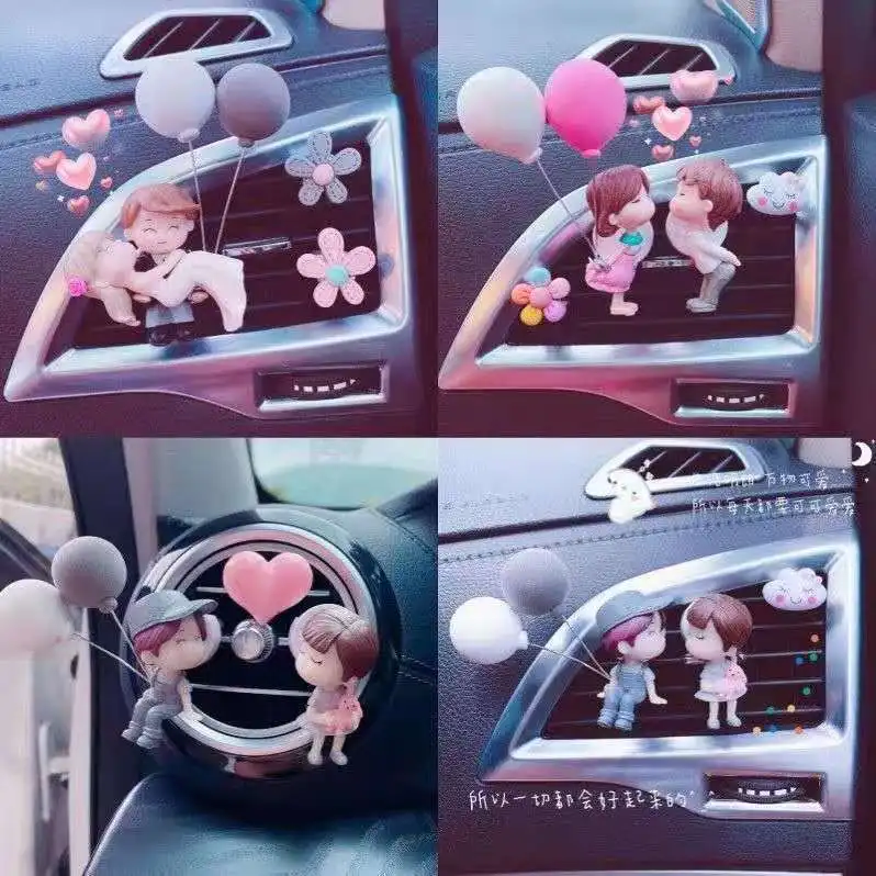 Lovely Couple Cartoon Car Decoration Perfume Clip Car Air Vent Freshener Scent Aromas Diffuser Decor Auto Interior Accessories
Lovely Couple Cartoon Car Decoration Perfume Clip Car Air Vent Freshener Scent Aromas Diffuser Decor Auto Interior Accessories