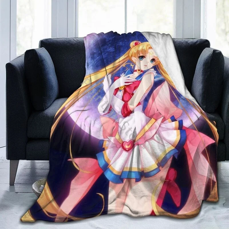 3D printing Sailor Moon Super Soft Flannel Blanket Multifunctional Personalized Warmth All Seasons Bed Cover
3D printing Sailor Moon Super Soft Flannel Blanket Multifunctional Personalized Warmth All Seasons Bed Cover