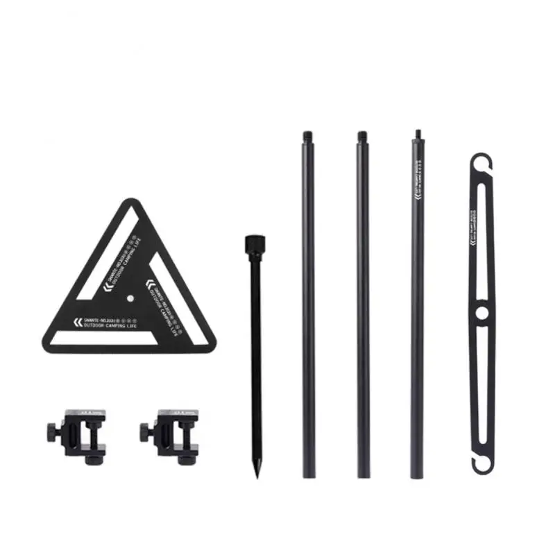 Camping Light Pole Convenient Diy Accessories Blacking Style Equipped Storage Bag Aluminum Alloy Desktop Storage Bracket
Camping Light Pole Convenient Diy Accessories Blacking Style Equipped Storage Bag Aluminum Alloy Desktop Storage Bracket