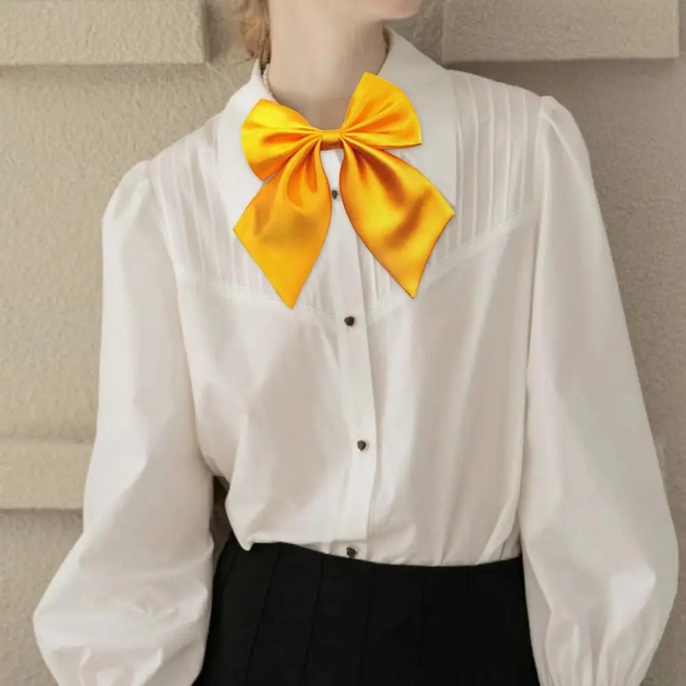 Lightweight Bowknot Collar Easy Wearing Ribbon Tie Non-Fading Formal Elegant Women Tie Decorative
Lightweight Bowknot Collar Easy Wearing Ribbon Tie Non-Fading Formal Elegant Women Tie Decorative
