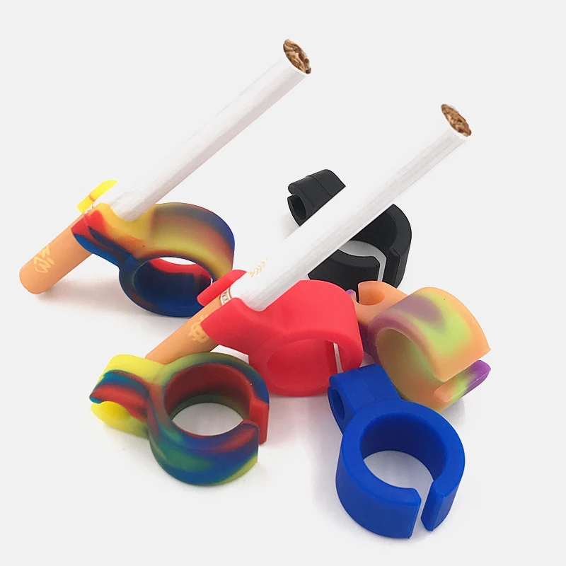 Wholesale Waterproof Endlessly Artifact 1 PC Silicone Ring Finger Hand Rack Cigarette Holder for Regular Smoker gift
Wholesale Waterproof Endlessly Artifact 1 PC Silicone Ring Finger Hand Rack Cigarette Holder for Regular Smoker gift