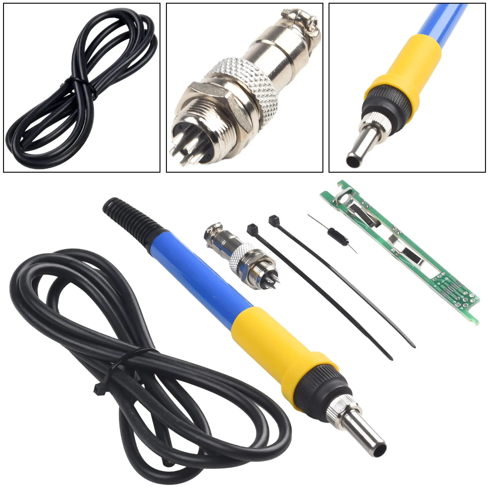 Solder Handle Kit Handle Durable LED Digital Manufacturing V2.1S STM32 O 907 Turn T12 Easy To Install Easy To Use
Solder Handle Kit Handle Durable LED Digital Manufacturing V2.1S STM32 O 907 Turn T12 Easy To Install Easy To Use