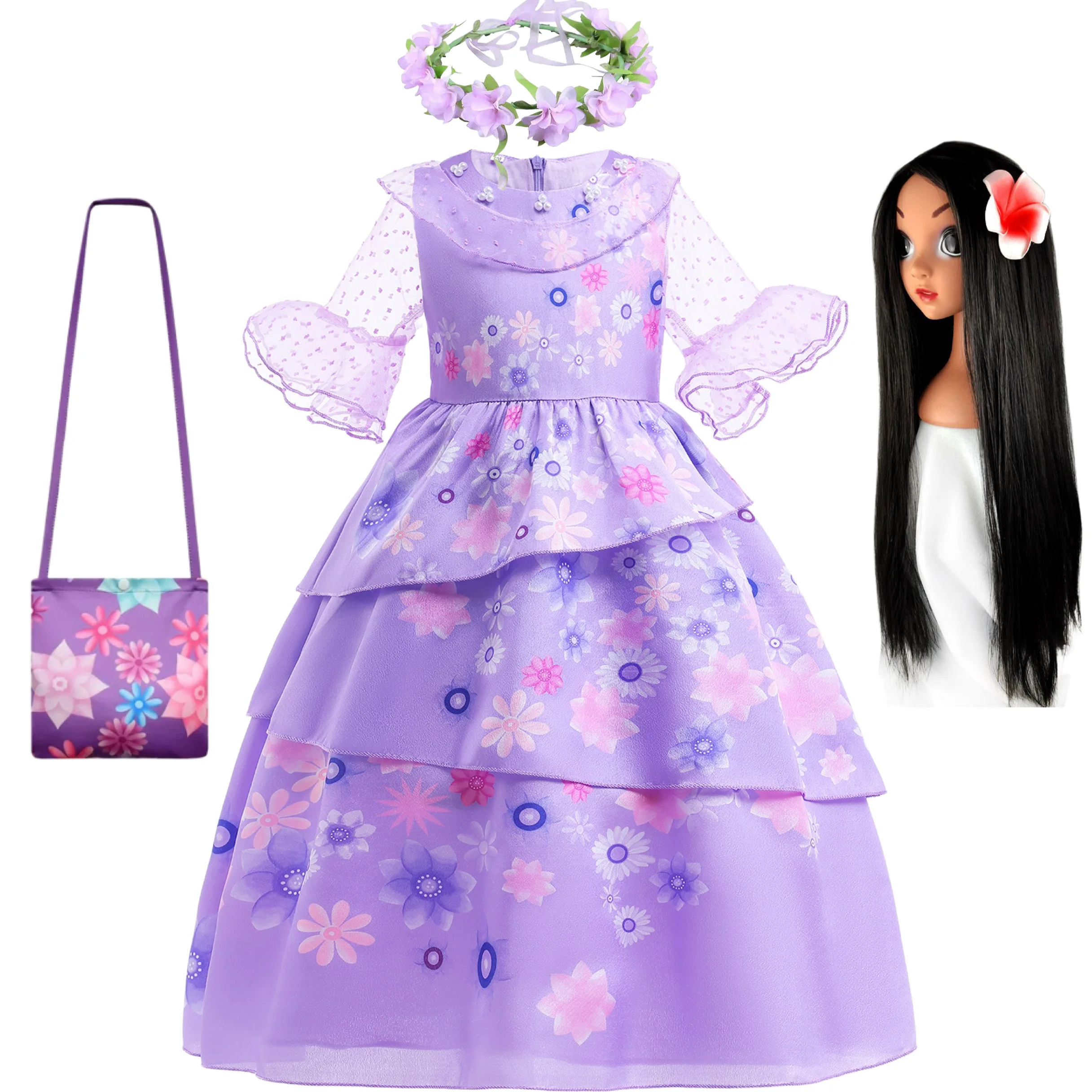 Fantasy Party Kids Kanto Cosplay Encanto Cosplay Isabella Mirabel Charm Costume Dress Girls Princess Halloween Dress
Fantasy Party Kids Kanto Cosplay Encanto Cosplay Isabella Mirabel Charm Costume Dress Girls Princess Halloween Dress