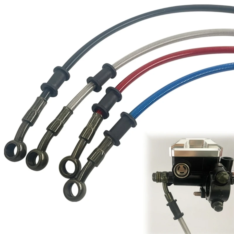60/90/120cm Motorbike Brake Hose Universal Hydraulic Clutch Oil Pipe otocross Braided Replacement for Pit Dirt ATV Sport
60/90/120cm Motorbike Brake Hose Universal Hydraulic Clutch Oil Pipe otocross Braided Replacement for Pit Dirt ATV Sport