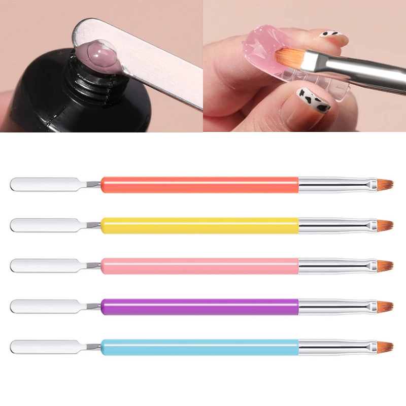 2In 1 Dual Head Nail Art Brush Stainless Steel Nail Art Pen Nail Extension Nail Gel Brush Nail Art Tool DIY Manicure Paint Tool
2In 1 Dual Head Nail Art Brush Stainless Steel Nail Art Pen Nail Extension Nail Gel Brush Nail Art Tool DIY Manicure Paint Tool