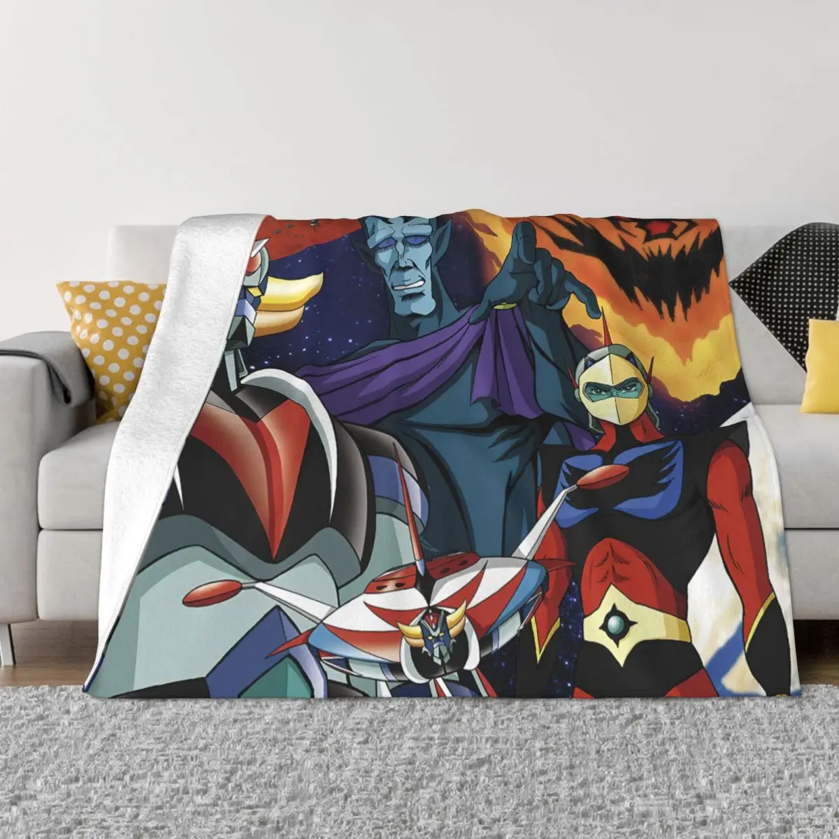 Mazinger Z Anime Goldorak Actarus Fleece Throw Blanket UFO Robot Grendizer Blanket for Bedding Office Lightweight Thin Bedspread
Mazinger Z Anime Goldorak Actarus Fleece Throw Blanket UFO Robot Grendizer Blanket for Bedding Office Lightweight Thin Bedspread