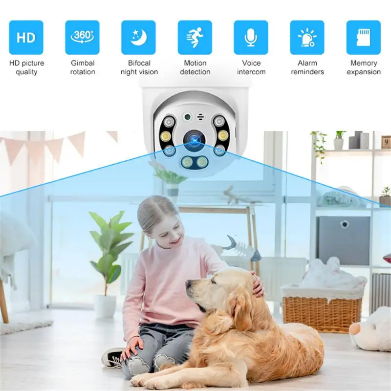 Home Security Camera Human Detection Surveillance Camera Security Cctv Camera 1080p Automatic Tracking Smart Wifi Ptz Ip Camera
Home Security Camera Human Detection Surveillance Camera Security Cctv Camera 1080p Automatic Tracking Smart Wifi Ptz Ip Camera