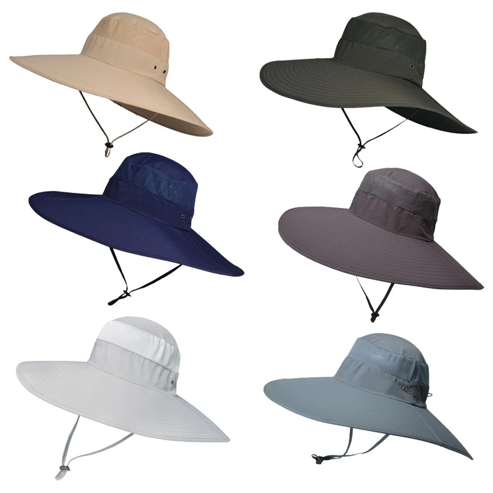 Fisherman Hat Mesh Holes Wide Brim Hat Breathable Hiking Boonie Hat Sun Hat Hunting Hiking Camping Equipments Outdoor Tools
Fisherman Hat Mesh Holes Wide Brim Hat Breathable Hiking Boonie Hat Sun Hat Hunting Hiking Camping Equipments Outdoor Tools