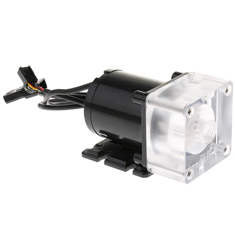 CPU Water Cooling Pump, 12V Low Noise Desktop PC Liquid Cooling Systems DIY Kits
CPU Water Cooling Pump, 12V Low Noise Desktop PC Liquid Cooling Systems DIY Kits