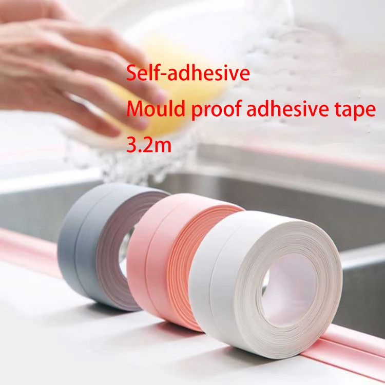 2022 Kitchen Mould Proof and Waterproof Kitchen Tape Bathroom Sink Waterproof Toilet Corner Sealing Tape
2022 Kitchen Mould Proof and Waterproof Kitchen Tape Bathroom Sink Waterproof Toilet Corner Sealing Tape