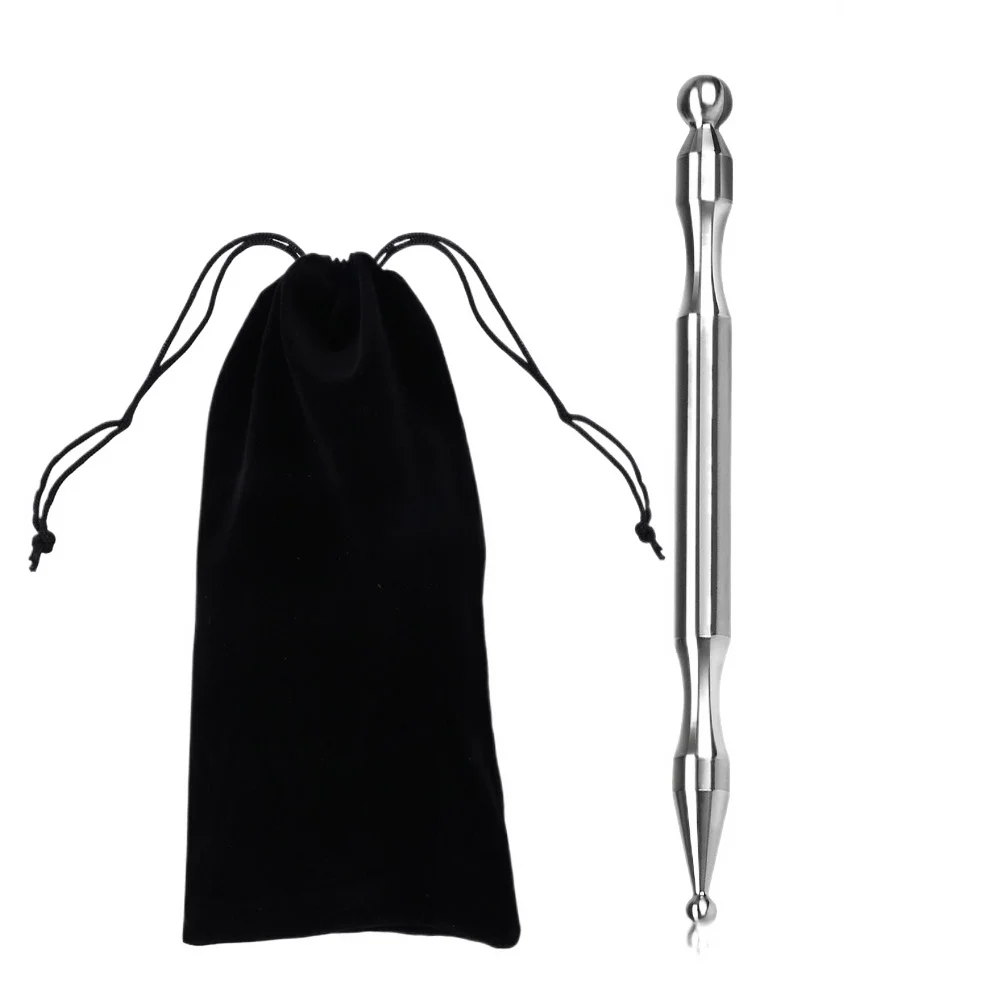 Stainless Steel Acupuncture Pen Manual Trigger Point Massager Deep Tissue Massage Tool for Body Meridian Facial Reflexology
Stainless Steel Acupuncture Pen Manual Trigger Point Massager Deep Tissue Massage Tool for Body Meridian Facial Reflexology