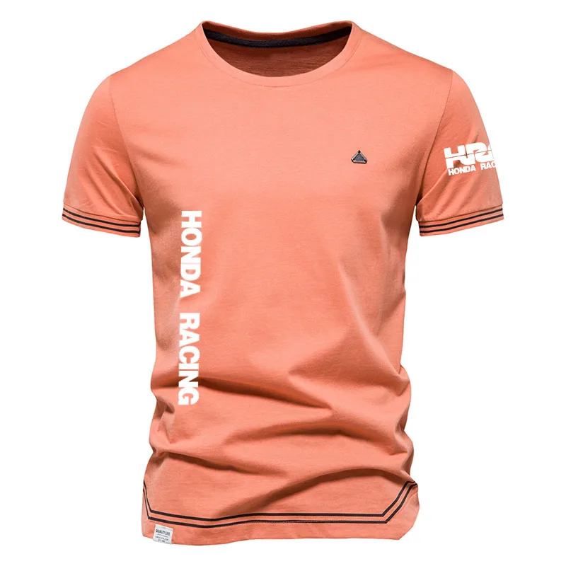 Stripe Design Men's T-Shirt Brand Men's Clothing HRC car logo print 100% cotton Men's T-Shirt 2022 Summer New Short Sleeves 
Stripe Design Men's T-Shirt Brand Men's Clothing HRC car logo print 100% cotton Men's T-Shirt 2022 Summer New Short Sleeves
