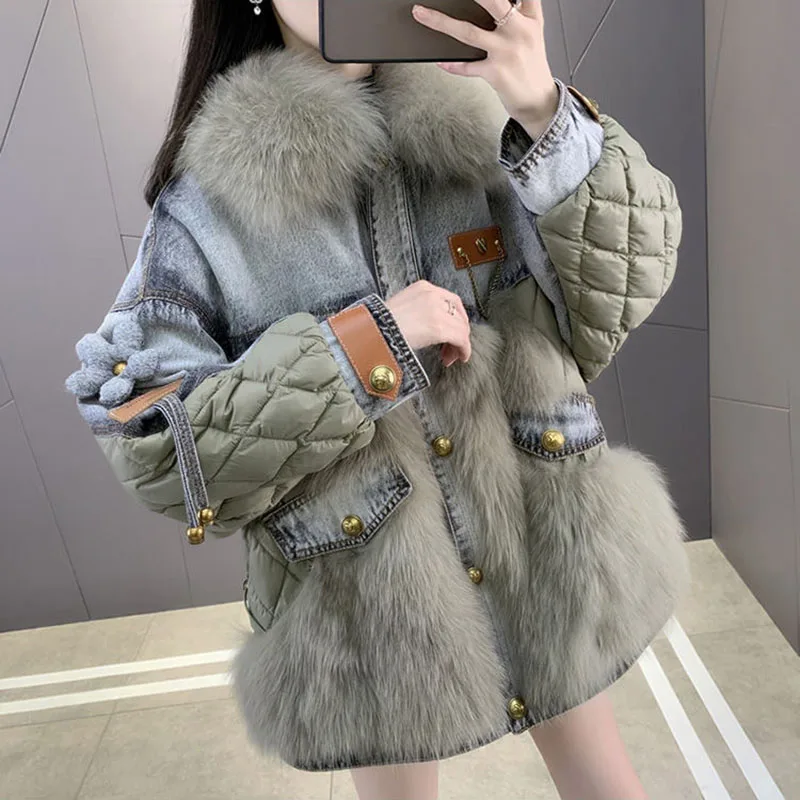 Новая женская джинсовая верхняя одежда из искусственного меха соболя зимнее теплое базовое пальто Женская длинная джинсовая куртка холодные Мотоциклетные Куртки
Новая женская джинсовая верхняя одежда из искусственного меха соболя зимнее теплое базовое пальто Женская длинная джинсовая куртка холодные Мотоциклетные Куртки