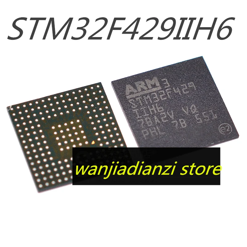 Новый оригинальный микроконтроллер STM32F429IIH6 BGA176 32-разрядный MCU, ручной микроконтроллер, фонарик 32F429IIH6 429IIH6
Новый оригинальный микроконтроллер STM32F429IIH6 BGA176 32-разрядный MCU, ручной микроконтроллер, фонарик 32F429IIH6 429IIH6