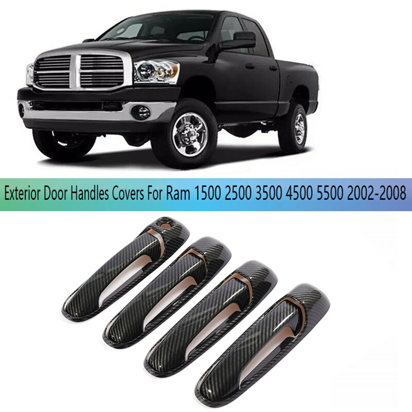 8 шт., накладки на дверные ручки для Dodge Ram 1500 2500 3500 4500 5500 2002-2008 из углеродного волокна
8 шт., накладки на дверные ручки для Dodge Ram 1500 2500 3500 4500 5500 2002-2008 из углеродного волокна