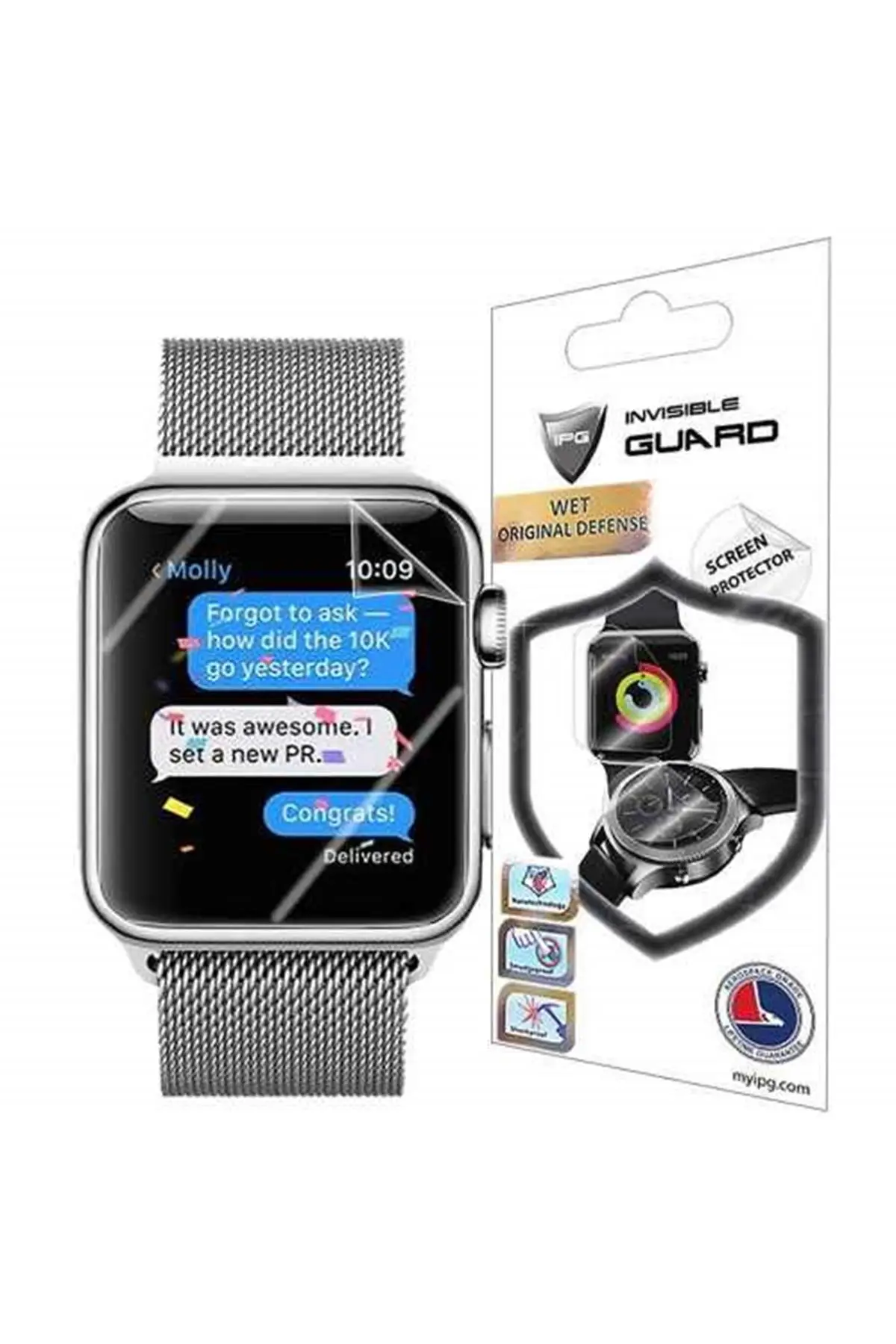 Бренд: Ipg Apple Watch 42 мм 1-2-3 серийная защита экрана умных часов Категория: умные часы
Бренд: Ipg Apple Watch 42 мм 1-2-3 серийная защита экрана умных часов Категория: умные часы