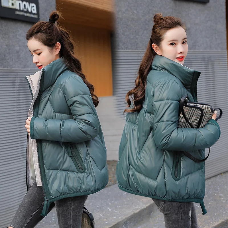 Cotton Padded Women's 2022 Autumn New Jacket Stand Collar Thickening Warm Womens Winter Clothing Outerwear Long Sleeve Jacket
Cotton Padded Women's 2022 Autumn New Jacket Stand Collar Thickening Warm Womens Winter Clothing Outerwear Long Sleeve Jacket