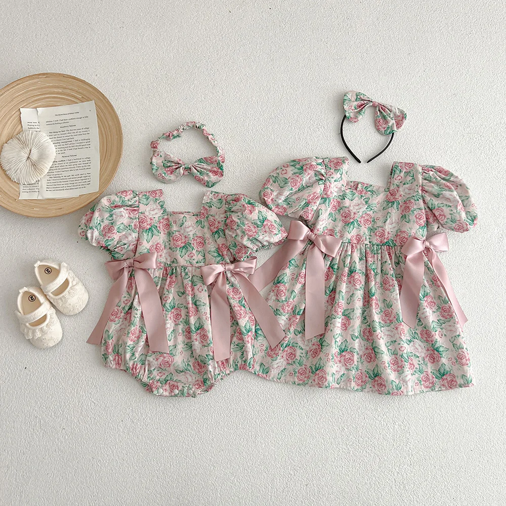 1 2023 New Newborn Baby Girls Rompers Floral Bow Baby Girl Clothes Summer Jumpsuits Outfits Baby Clothing Girls Dress
1 2023 New Newborn Baby Girls Rompers Floral Bow Baby Girl Clothes Summer Jumpsuits Outfits Baby Clothing Girls Dress