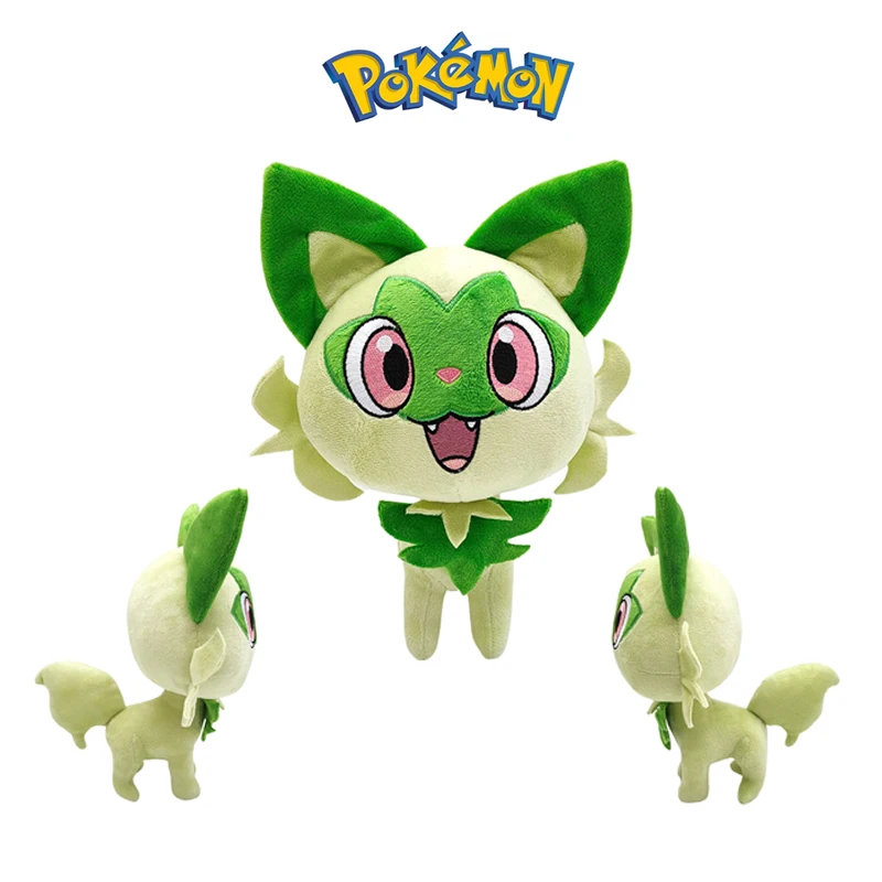 Новая плюшевая Зеленая кошка Takara Tomy Pokemon sprigatito в виде листьев, плюшевая игрушка, игра, Покемон, периферийная кукла
Новая плюшевая Зеленая кошка Takara Tomy Pokemon sprigatito в виде листьев, плюшевая игрушка, игра, Покемон, периферийная кукла