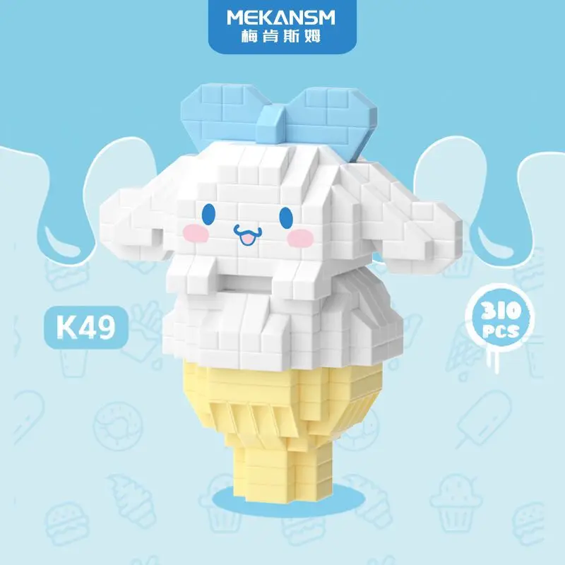 Kawaii Cartoon Sanrios Children Puzzle Toy My Melody Kuromi Cinnamoroll Assemble Building Blocks Exquisite Desktop Decorations
Kawaii Cartoon Sanrios Children Puzzle Toy My Melody Kuromi Cinnamoroll Assemble Building Blocks Exquisite Desktop Decorations