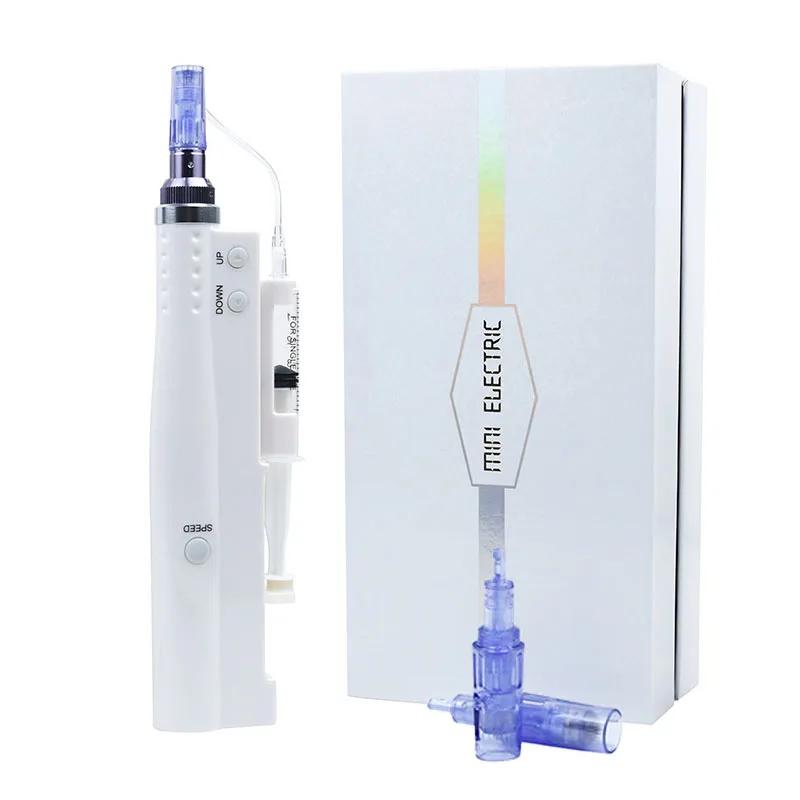 Electric Microneedling Pen Professional Microneedle Machine Kit with 2pcs Cartridges Best Skin Care Tool Kit for Face Neck Body
Electric Microneedling Pen Professional Microneedle Machine Kit with 2pcs Cartridges Best Skin Care Tool Kit for Face Neck Body