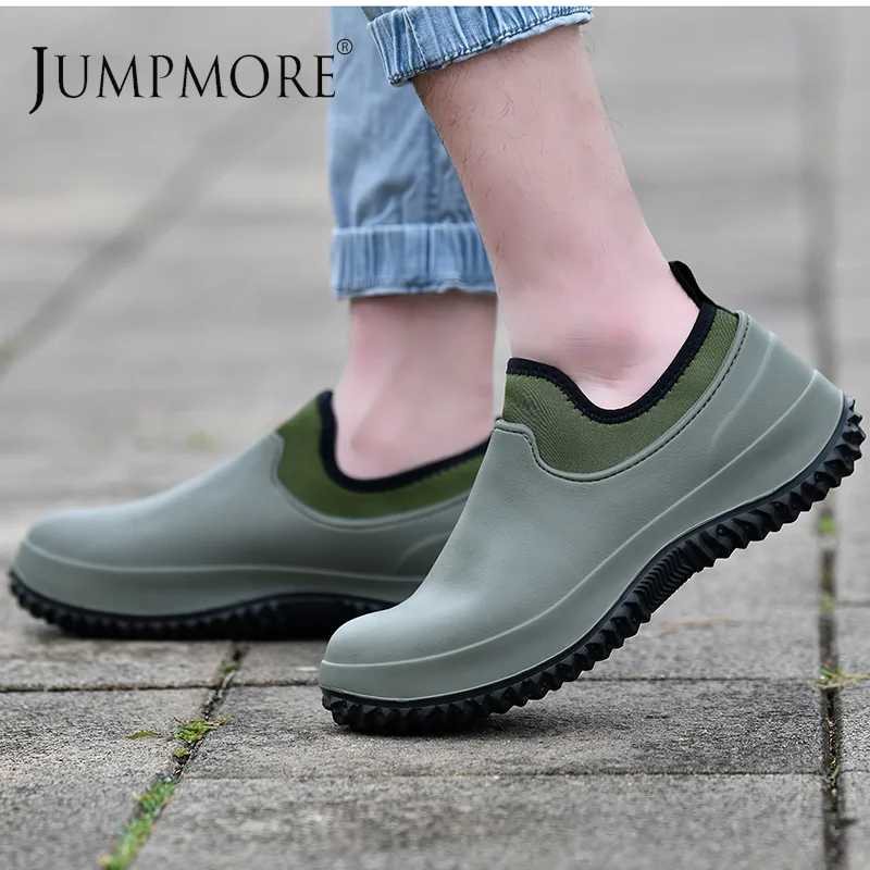 Outdoor Working Shoes Non-slip Waterproof Casual Shoes Men Slip On Raining Shoes Resistant Clogs Women Sandals Size 36-49
Outdoor Working Shoes Non-slip Waterproof Casual Shoes Men Slip On Raining Shoes Resistant Clogs Women Sandals Size 36-49