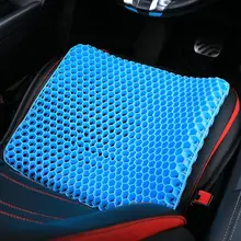 Car Seat Cushion Anti-slip Mat Summer Breathable Honeycomb Gel Car Seat Cushion Front And Rear Seat Cooling Pads Car Accsesories