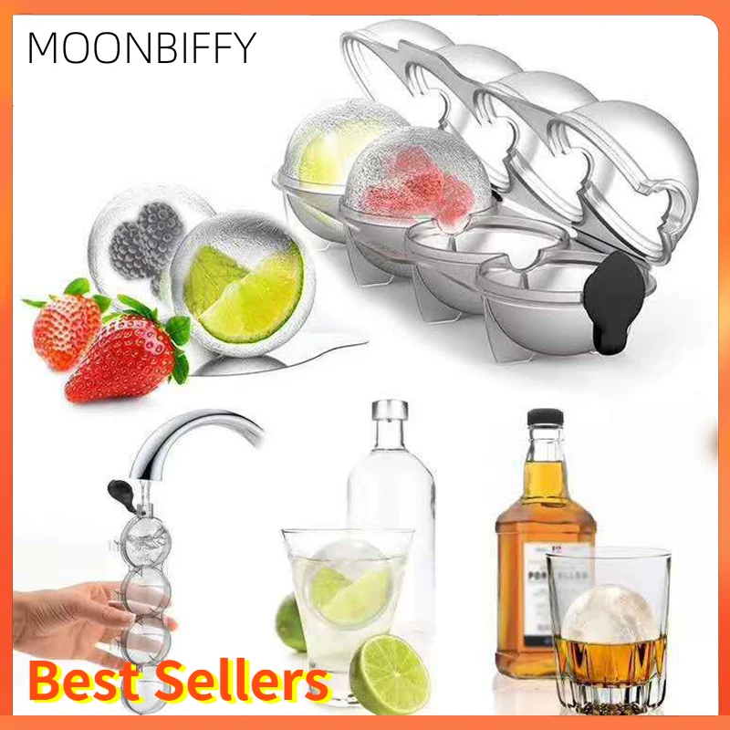 Four Grid Ice Ball Mold Whiskey Ice Mold Spherical Ball Ice Cube Bar Party Kitchen Whiskey Cocktail DIY Ice Mold Ice Maker
Four Grid Ice Ball Mold Whiskey Ice Mold Spherical Ball Ice Cube Bar Party Kitchen Whiskey Cocktail DIY Ice Mold Ice Maker