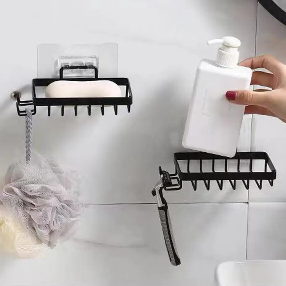 Durable Soap Dish Stainless Steel Wall Mount Soap Dish with Side Hooks Space-saving Container Box for Shower Kitchen Bathroom
Durable Soap Dish Stainless Steel Wall Mount Soap Dish with Side Hooks Space-saving Container Box for Shower Kitchen Bathroom