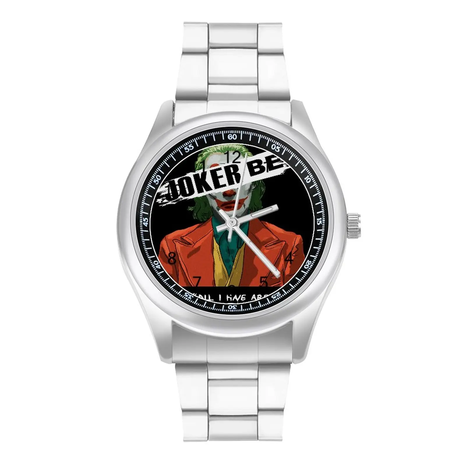 Clown All Negative Thought Quartz Watch Design Elastic Wrist Watch Steel Wholesale Home Woman Wristwatch
Clown All Negative Thought Quartz Watch Design Elastic Wrist Watch Steel Wholesale Home Woman Wristwatch