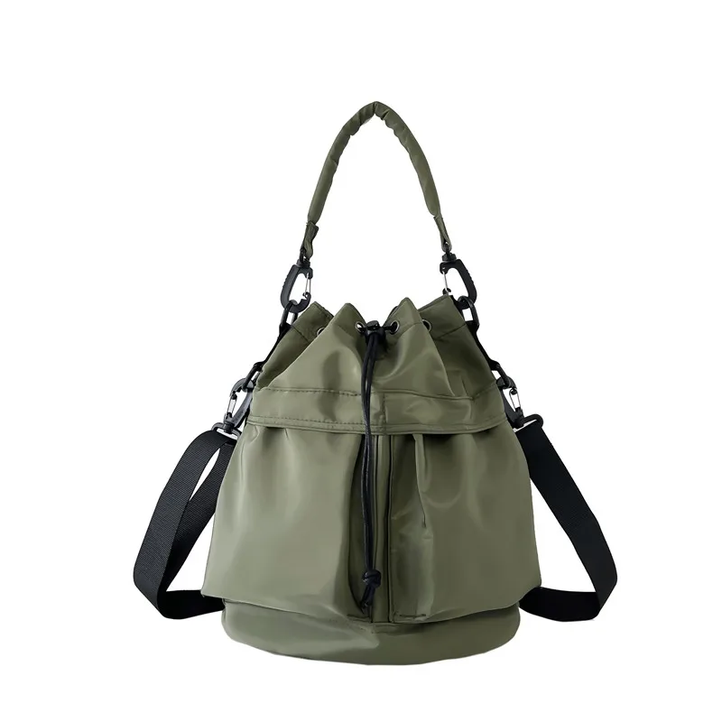 Women's Nylon Shoulder Bag Large Capacity Bucket Practical Multi Pocket Crossbody Bag Simple Handbag 2023 New Free Shipping
Women's Nylon Shoulder Bag Large Capacity Bucket Practical Multi Pocket Crossbody Bag Simple Handbag 2023 New Free Shipping