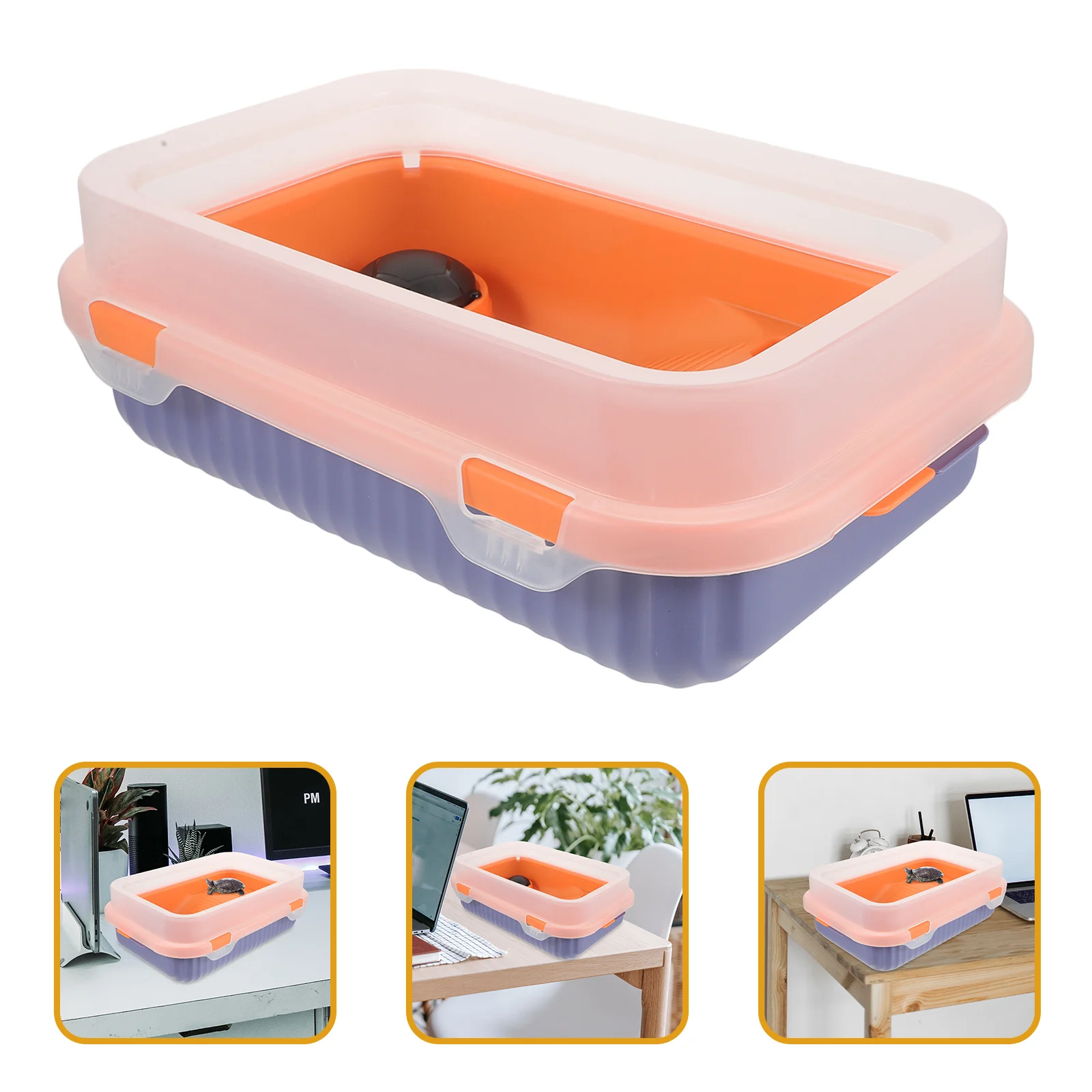 Turtle Plastic Box Tanks Platform Cage Container Aquarium Feeding Aquatic Aquariums
Turtle Plastic Box Tanks Platform Cage Container Aquarium Feeding Aquatic Aquariums