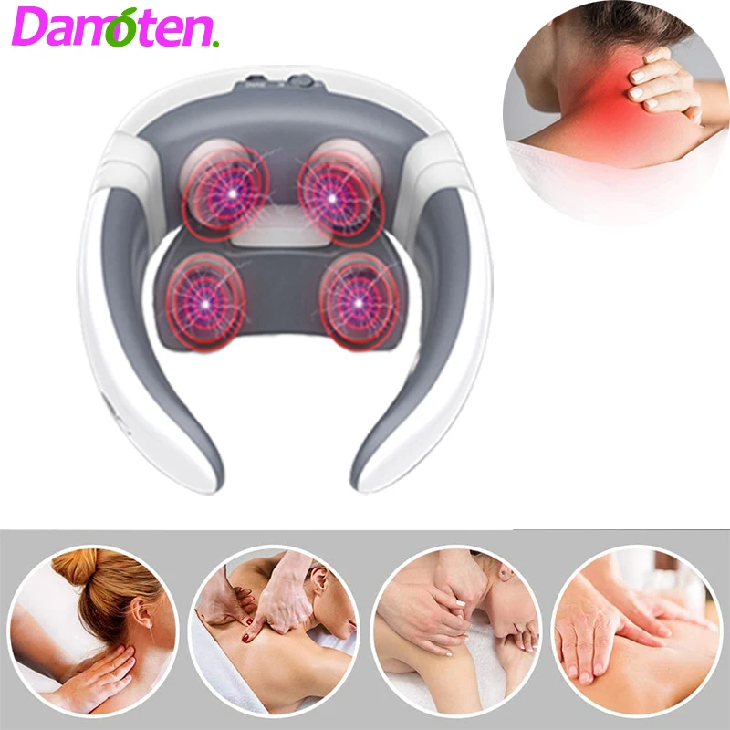 Pain Relief Massager Neck Massager Smart Electric Pulse Body Relaxation Vertebra Physiotherapy Back Cervical Massage Machine
Pain Relief Massager Neck Massager Smart Electric Pulse Body Relaxation Vertebra Physiotherapy Back Cervical Massage Machine