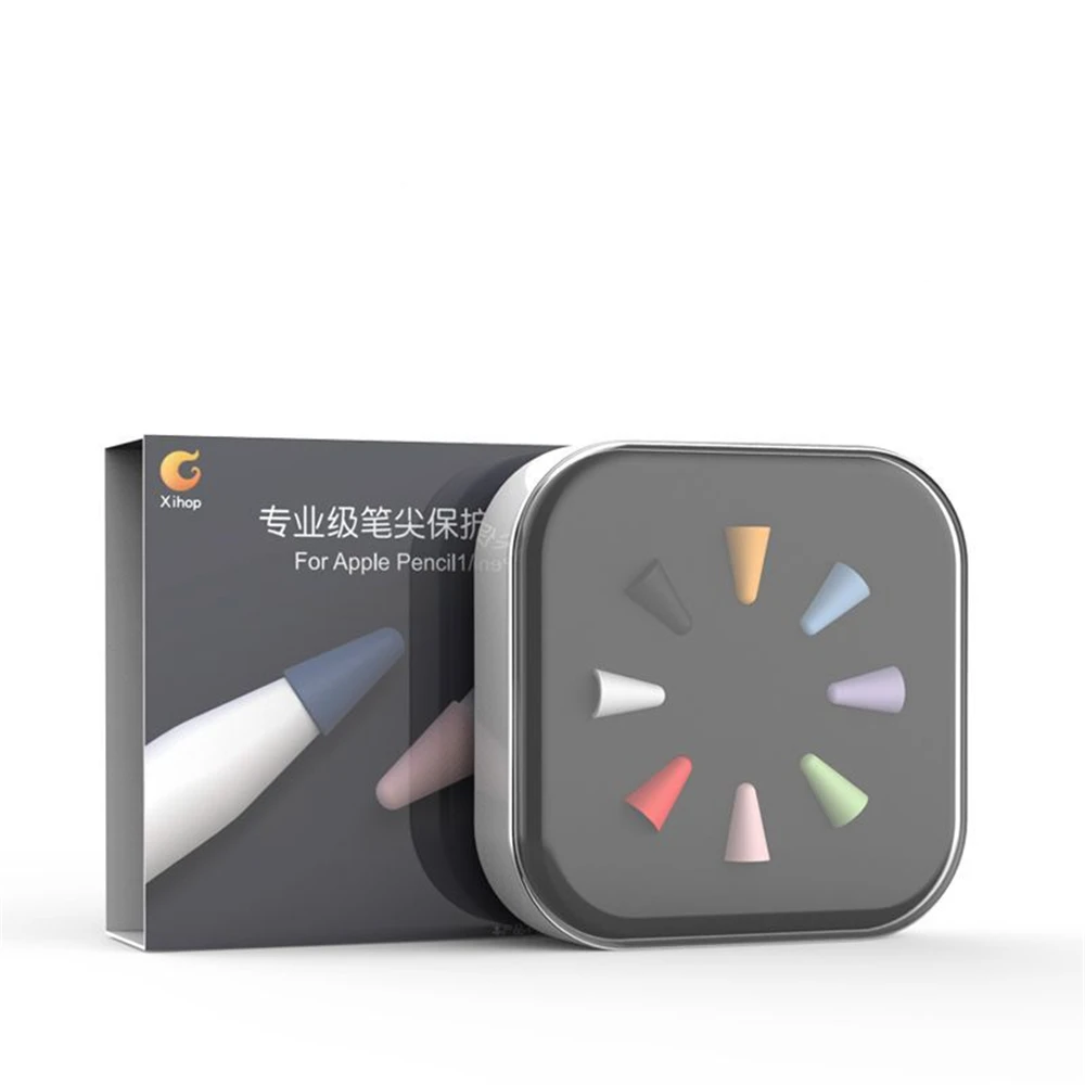 8PCS Protective Case For Apple Pencil 1st 2nd Gen Replacement Silicone Tip Case Nib Protective Cover For Ap ple Pencil 2 Case
8PCS Protective Case For Apple Pencil 1st 2nd Gen Replacement Silicone Tip Case Nib Protective Cover For Ap ple Pencil 2 Case