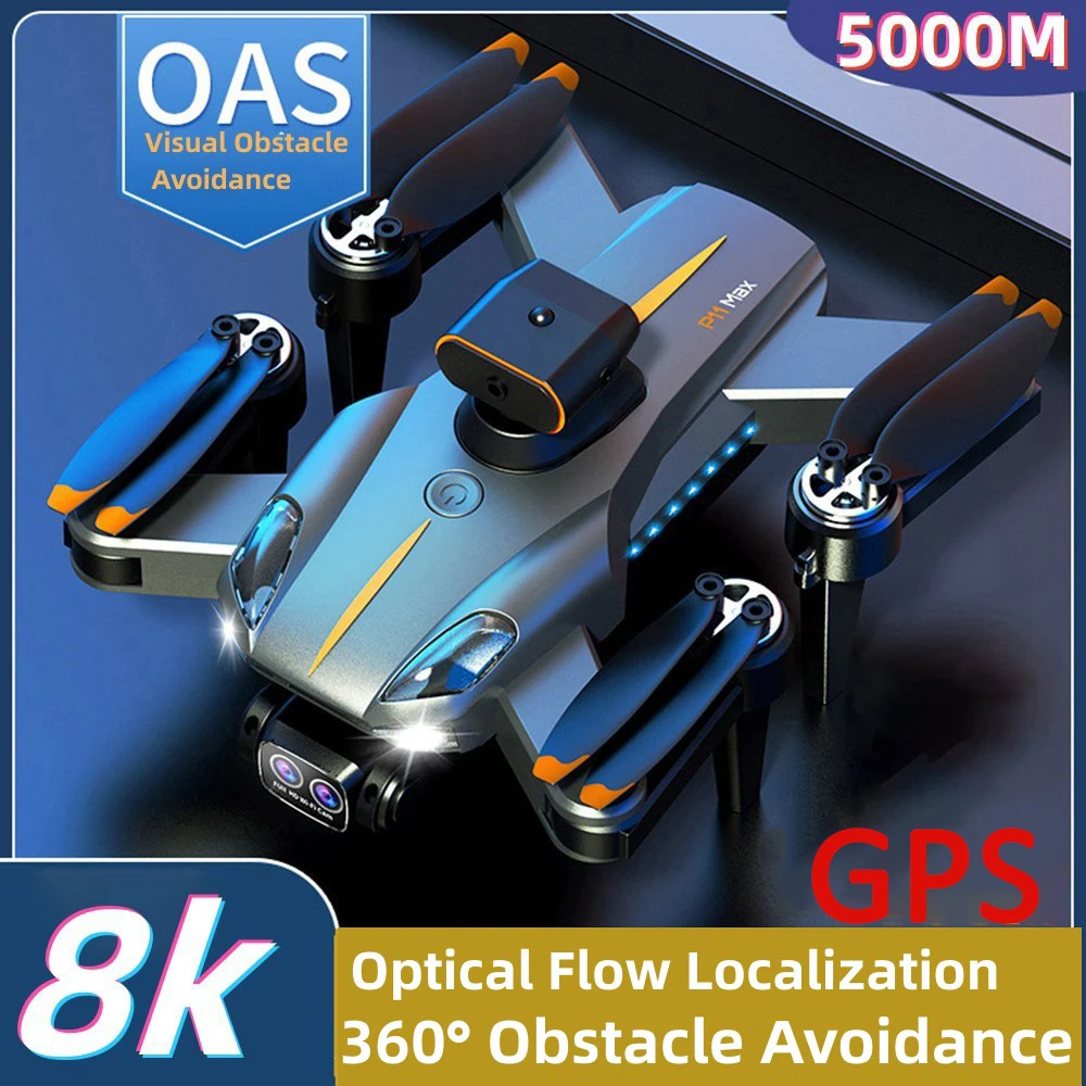Дрон P11S с трехсторонним обходом препятствий, 4k, аэрофотосъемка высокой четкости, двойная камера, GPS, дистанционное управление, самолет, игрушка в подарок
Дрон P11S с трехсторонним обходом препятствий, 4k, аэрофотосъемка высокой четкости, двойная камера, GPS, дистанционное управление, самолет, игрушка в подарок