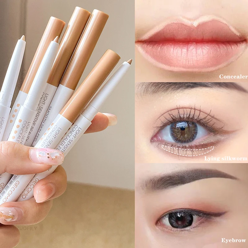 Lying Silkworm Full Cover Concealer Cover Stick Pencil Conceal Spot Blemish Foundation Waterproof Eyebrow Lip Contouring Makeup
Lying Silkworm Full Cover Concealer Cover Stick Pencil Conceal Spot Blemish Foundation Waterproof Eyebrow Lip Contouring Makeup