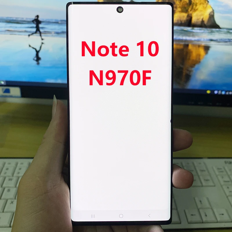 Оригинальный ЖК-дисплей N970F для Samsung Galaxy Note 10, ЖК-дисплей с рамкой 6,3 дюйма для Galaxy Note 10 N970F/DS N970A, экран, дисплей
Оригинальный ЖК-дисплей N970F для Samsung Galaxy Note 10, ЖК-дисплей с рамкой 6,3 дюйма для Galaxy Note 10 N970F/DS N970A, экран, дисплей