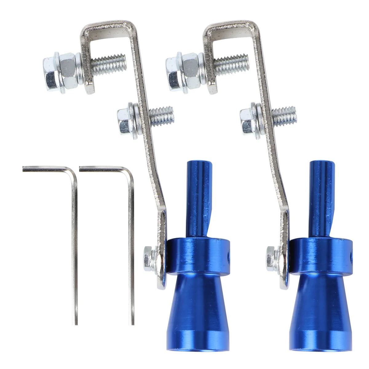 2Pcs Car Whistle Universal Exhaust Sound Enhancer Suitable for Most Cars, Sedans, and Trucks- Size ( Blue ) 
2Pcs Car Whistle Universal Exhaust Sound Enhancer Suitable for Most Cars, Sedans, and Trucks- Size ( Blue )