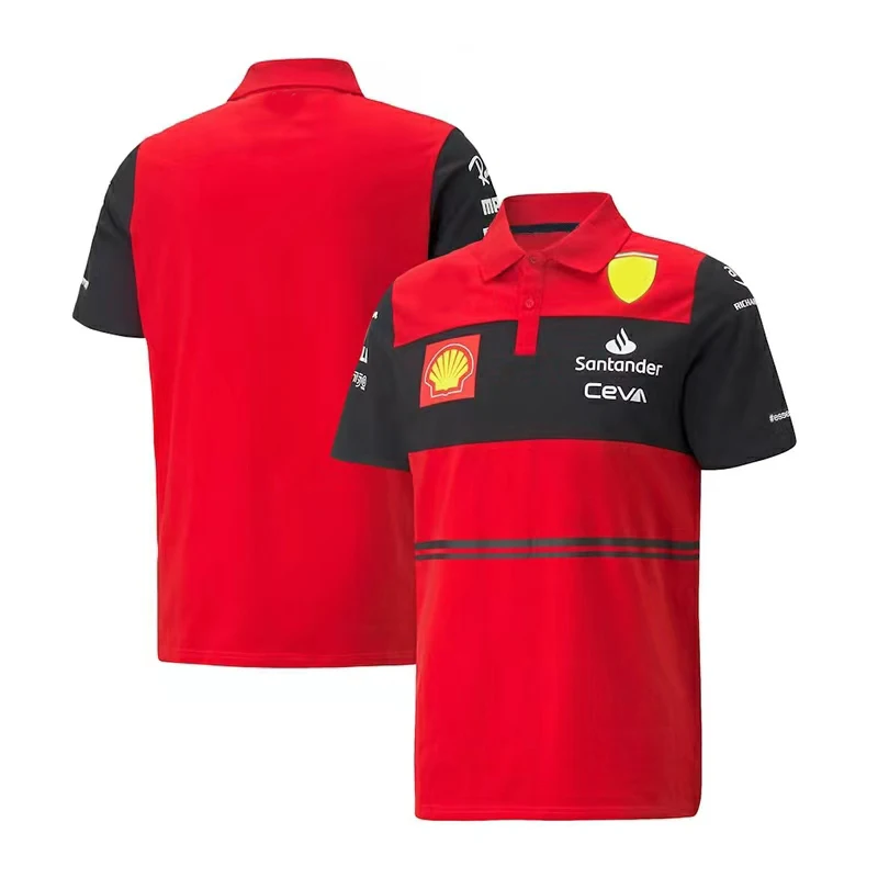 2022 Summer New Hot Selling F1 Formula One Ferrari Team F-75 Model Classic Red POLO Shirt Racing Extreme Sports Casual Clothing
2022 Summer New Hot Selling F1 Formula One Ferrari Team F-75 Model Classic Red POLO Shirt Racing Extreme Sports Casual Clothing
