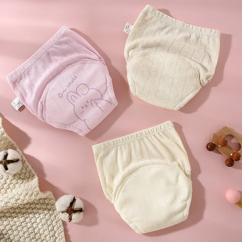 Kid's Potty Training Pants Baby Summer Mesh Breathable Diaper Pocket Boy girl's Gauze Practice Soft Free From Restraints
Kid's Potty Training Pants Baby Summer Mesh Breathable Diaper Pocket Boy girl's Gauze Practice Soft Free From Restraints