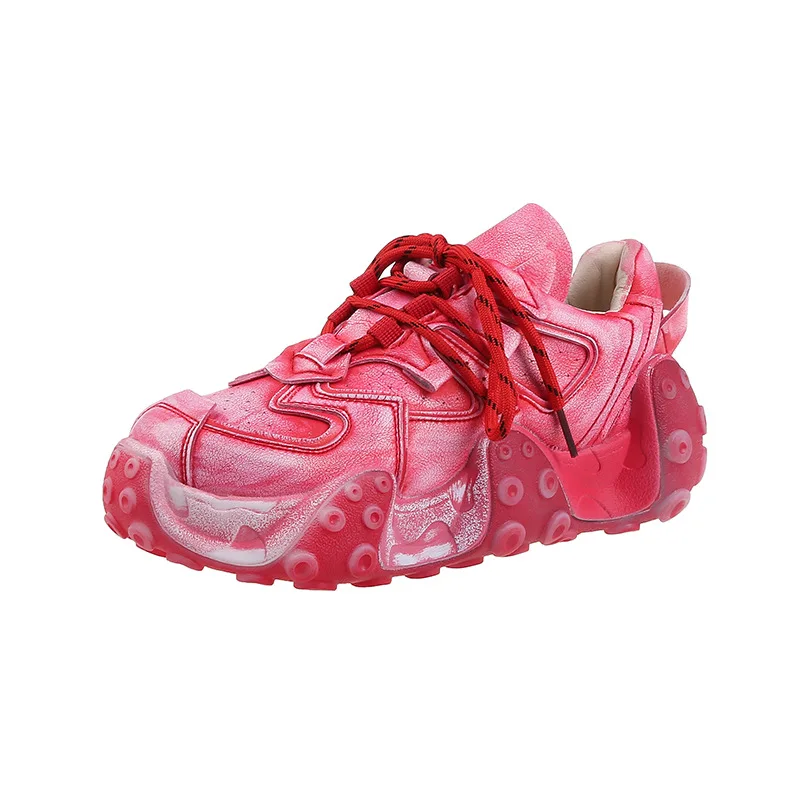 Platform Sneakers Women Luxury Designer Shoes Stylish Chic Point Retro Casual Free Shipping High Quality Ladies Outdoor Trainers
Platform Sneakers Women Luxury Designer Shoes Stylish Chic Point Retro Casual Free Shipping High Quality Ladies Outdoor Trainers