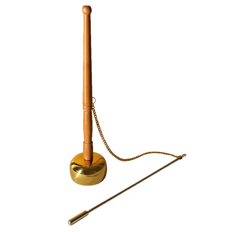 Handmade Tinklebell Qing Temple Implements Healing Religious Buddhism Style Orff Percussion Musical Instrument for Beginners New
Handmade Tinklebell Qing Temple Implements Healing Religious Buddhism Style Orff Percussion Musical Instrument for Beginners New