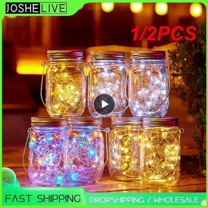 1/2PCS Solar Power Mason Jar Lid Lights 2M 20 LEDs Fairy Firefly Jar Lids Lamp for Holiday Party Christmas Patio Lawn Garden
1/2PCS Solar Power Mason Jar Lid Lights 2M 20 LEDs Fairy Firefly Jar Lids Lamp for Holiday Party Christmas Patio Lawn Garden
