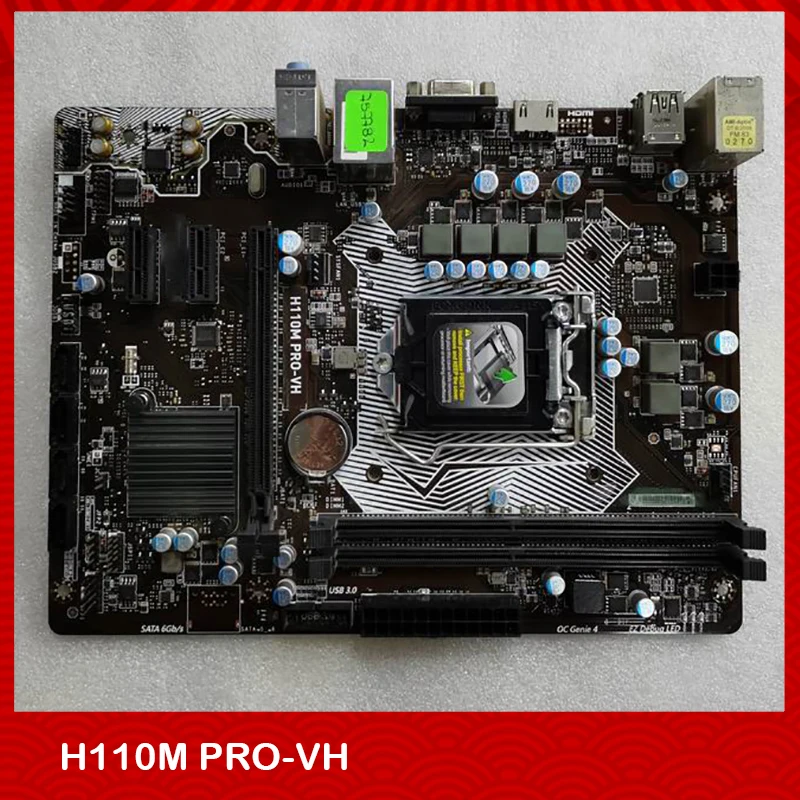 Оригинальная десктопная материнская плата для Msi H110M PRO-V LGA1151 DDR4 32 Гб PCI-E3.0 SATA3 USB3.1 Gen1 MicroATX полностью протестирована
Оригинальная десктопная материнская плата для Msi H110M PRO-V LGA1151 DDR4 32 Гб PCI-E3.0 SATA3 USB3.1 Gen1 MicroATX полностью протестирована